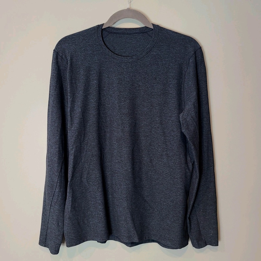 Lululemon 5 Year Basic Long Sleeve Performance Shirt in Blue Size XL